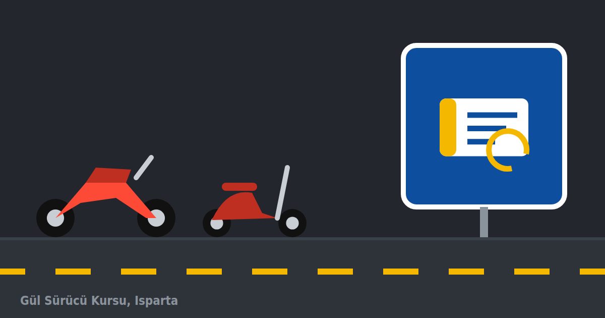 Motosiklet ehliyeti: iki motosiklet çizimi